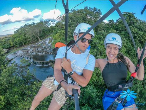 Nascente Azul Combo Adventure Tirolesa + Balneário