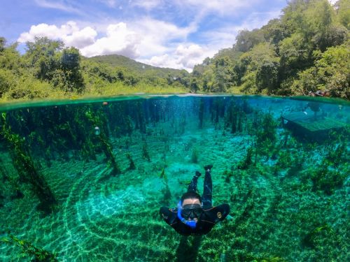 Nascentes Rio Azul - Flutuação