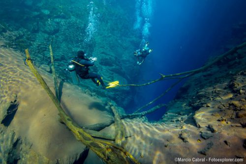 Lagoa Misteriosa: Mergulho